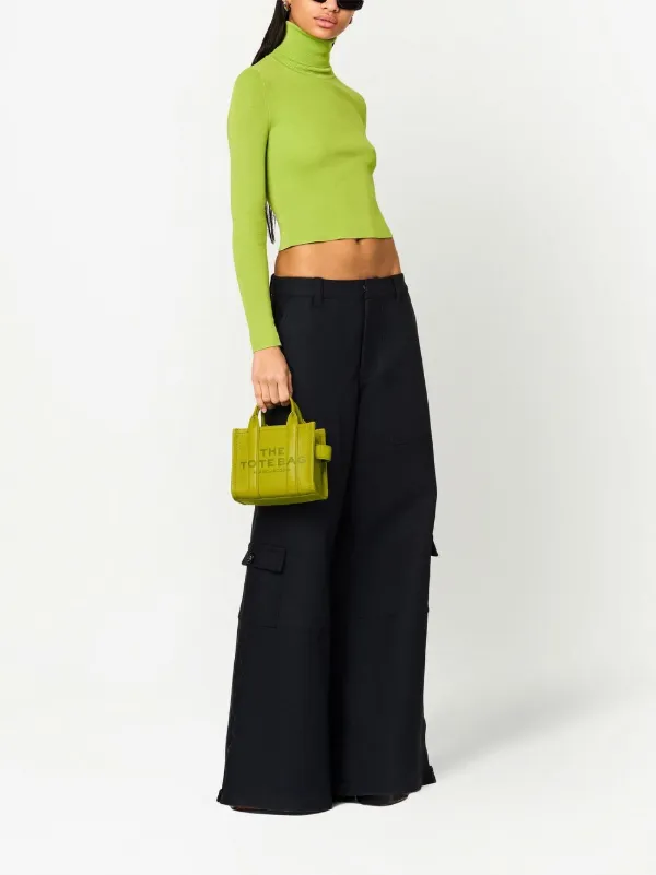 Marc Jacobs The Leather Crossbody Tote bag | Green | FARFETCH
