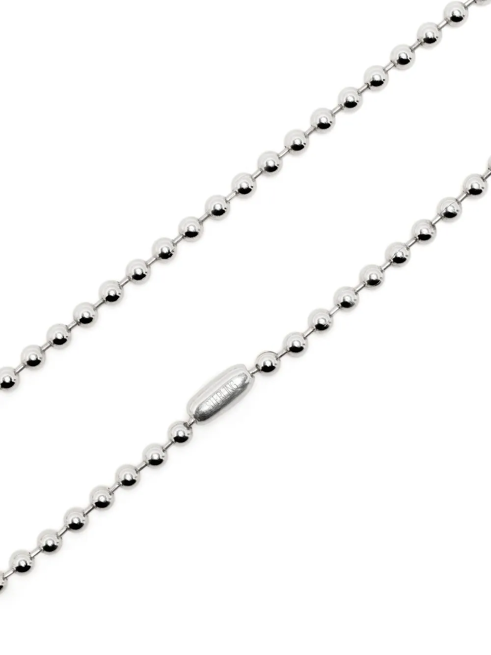 Martine Ali Teddy Ball chain Necklace Farfetch martine-ali-teddy-ball-chain-necklace-farfetch