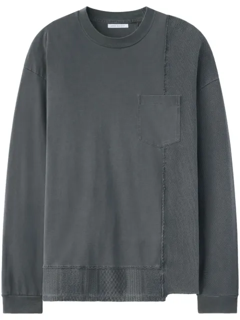 John Elliott sudadera reconstruida con cuello redondo 