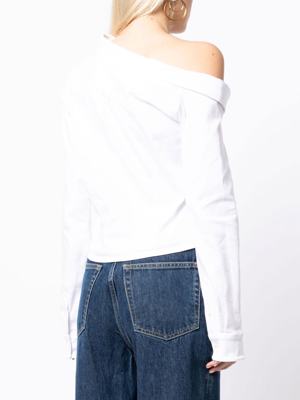 Rokh Asymmetric one-shoulder Shirt - Farfetch