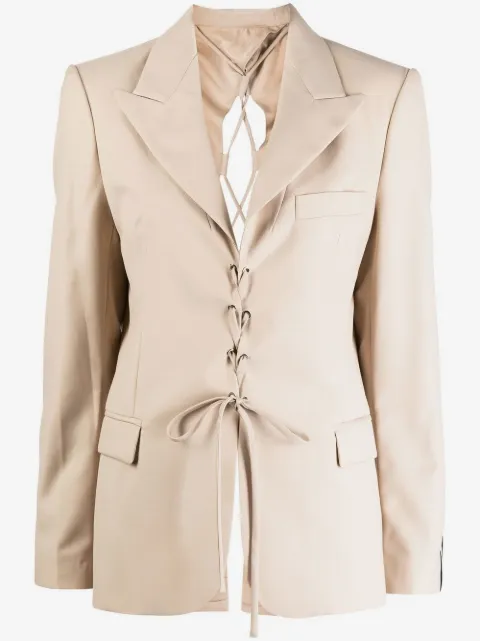 Rokh blazer de vestir con abertura en la espalda