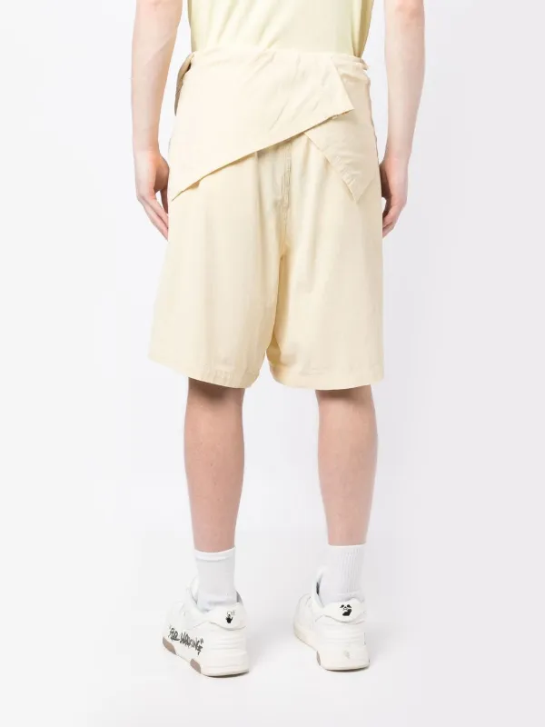 Maison Mihara Yasuhiro Mixed Shirts Easy Shorts - Farfetch