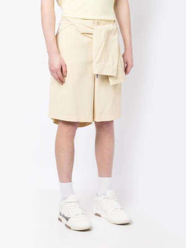 Maison Mihara Yasuhiro Mixed Shirts Easy Shorts - Farfetch