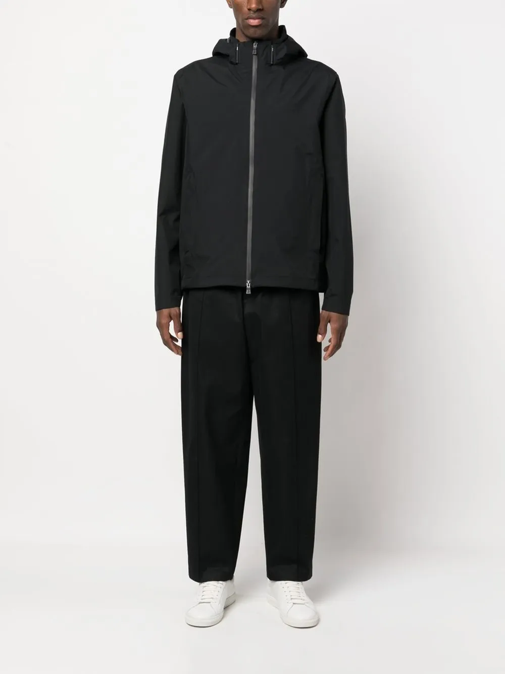 Herno Jack met capuchon - Zwart