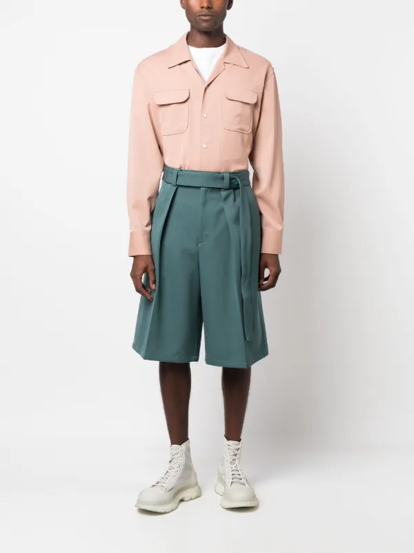 JIL SANDER(ジルサンダー) 22AWグリーンスラックスJSMU311201