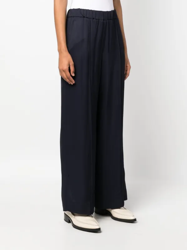 美品 JIL SANDER ALEM Drawstring trouseres Jil Sander Drawstring Pants Midnight at CareOfCarl.com