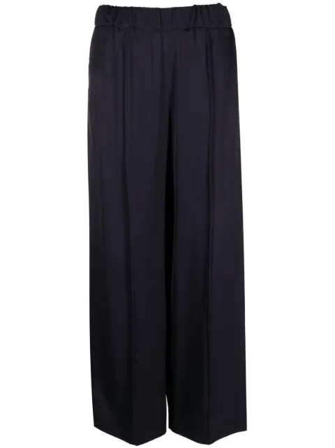 Jil Sander wide-leg elasticated-waistband trousers