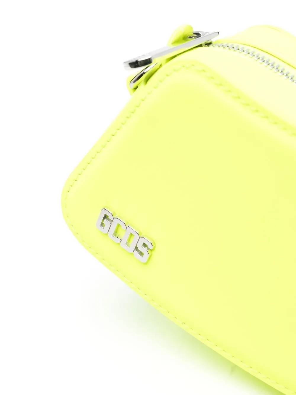 Shop Gcds Comma Medium Shoulder Bag In Yellow