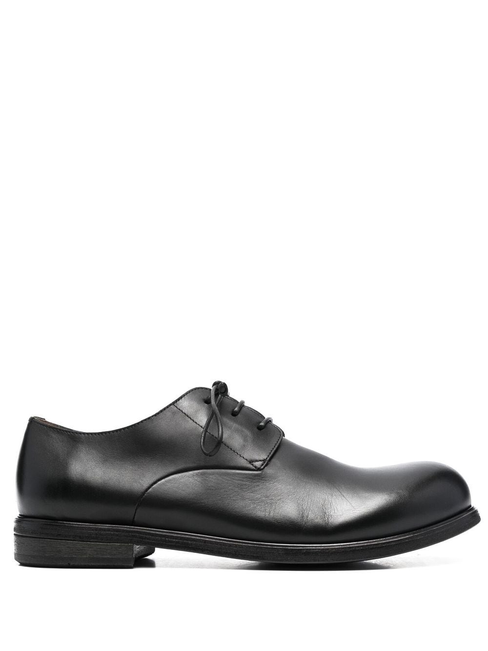 Marsèll Round-toe Derby Shoes In Black