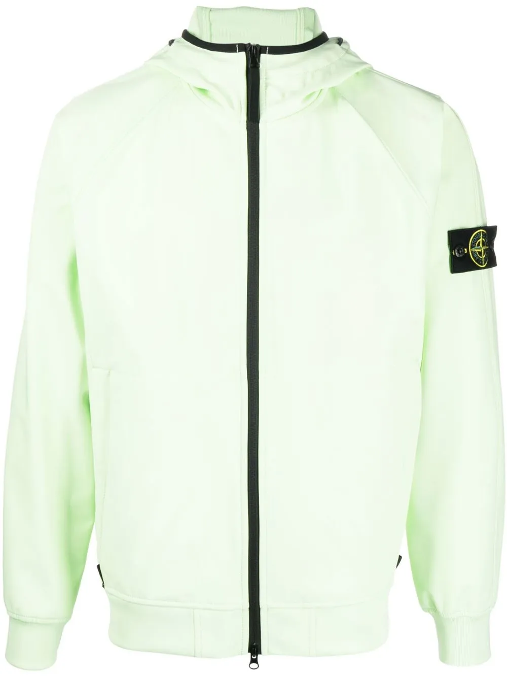 

Stone Island chamarra rompevientos con distintivo de brújula - Verde