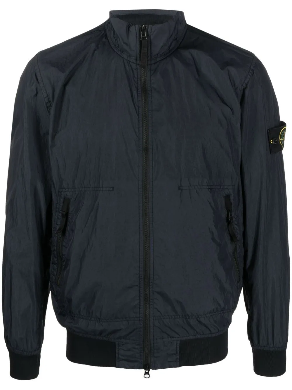 

Stone Island Compass-badge lightweight windbreaker - Blue