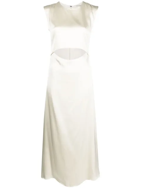 LouLou de Saison Copan satin midi dress