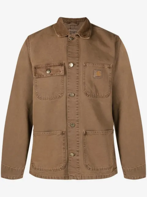 Carhartt WIP chamarra con parche del logo y botones