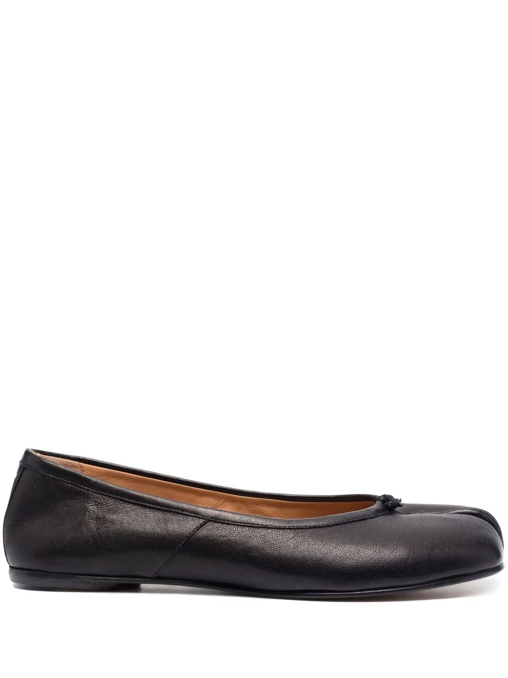 

Maison Margiela leather Tabi slippers - Black