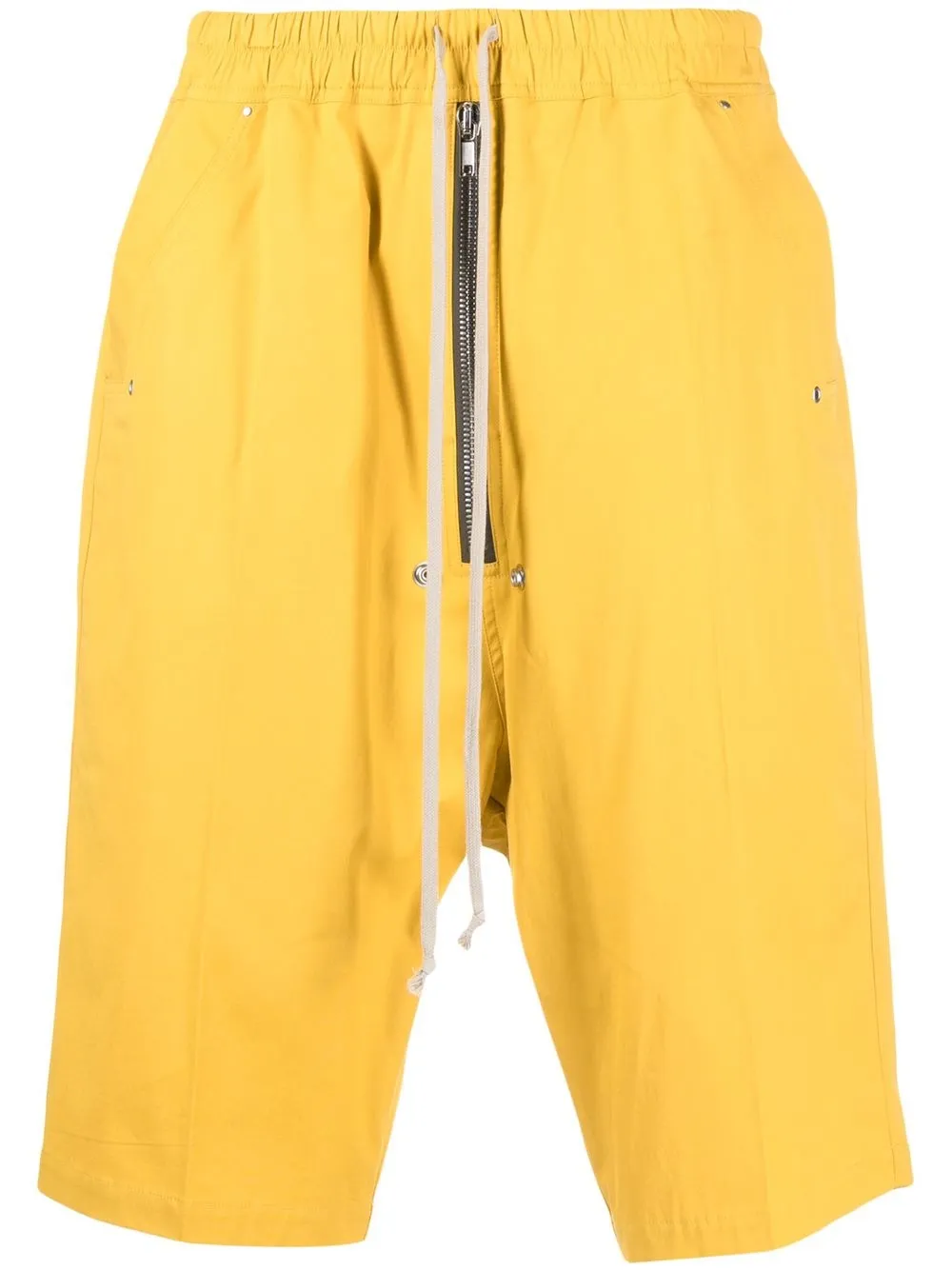 

Rick Owens drawstring-waist bermuda shorts - Yellow