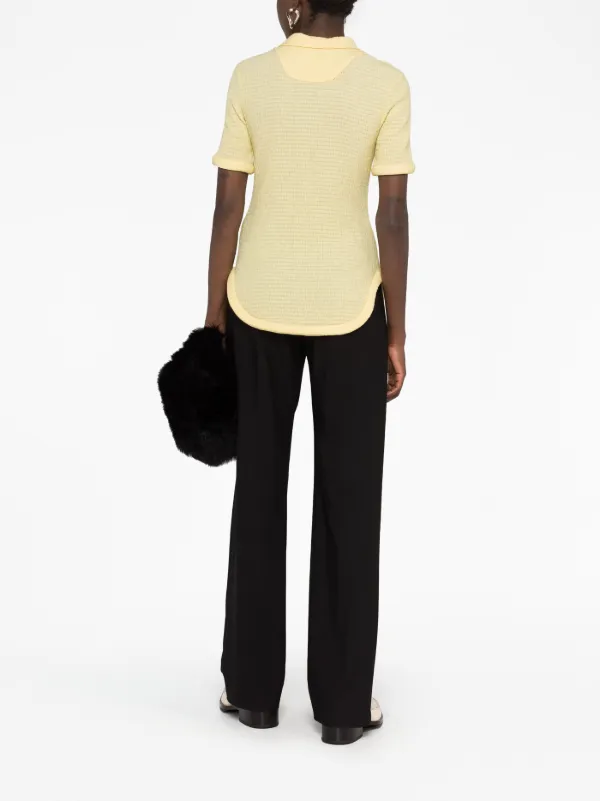 Jil Sander ハーフジップ ポロシャツ | イエロー | FARFETCH JP