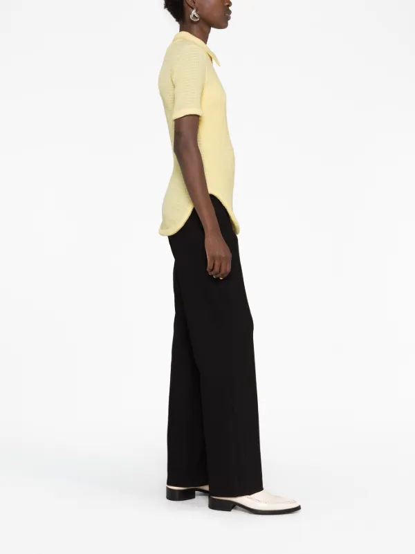 Jil Sander ハーフジップ ポロシャツ | イエロー | FARFETCH JP