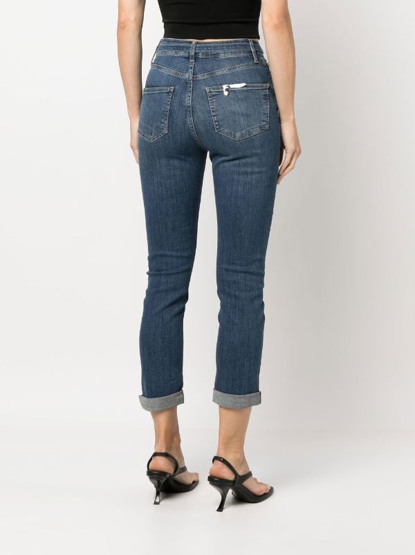 LIU JO crystal-embellished Jeans - Farfetch