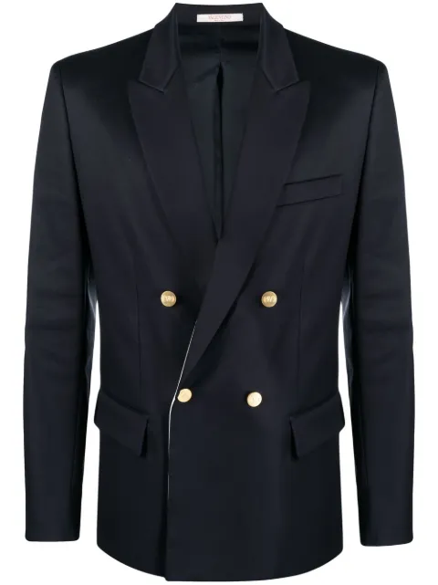 Valentino Garavani blazer con doble botonadura