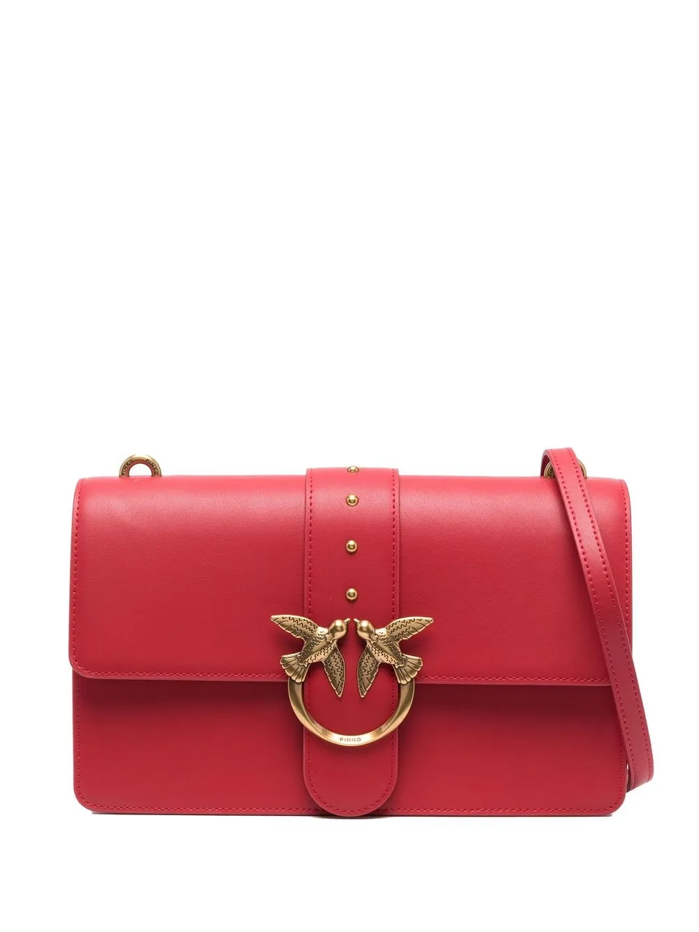 

PINKO Classic Love crossbody bag - Red