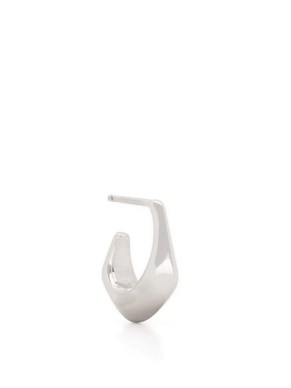 

Lemaire polished-finish hoop earrings - Silver