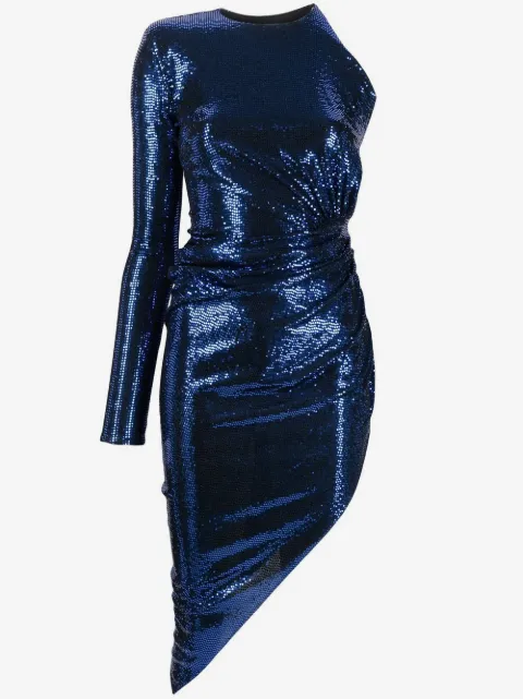 Alexandre Vauthier sequin-embellished asymmetric dress