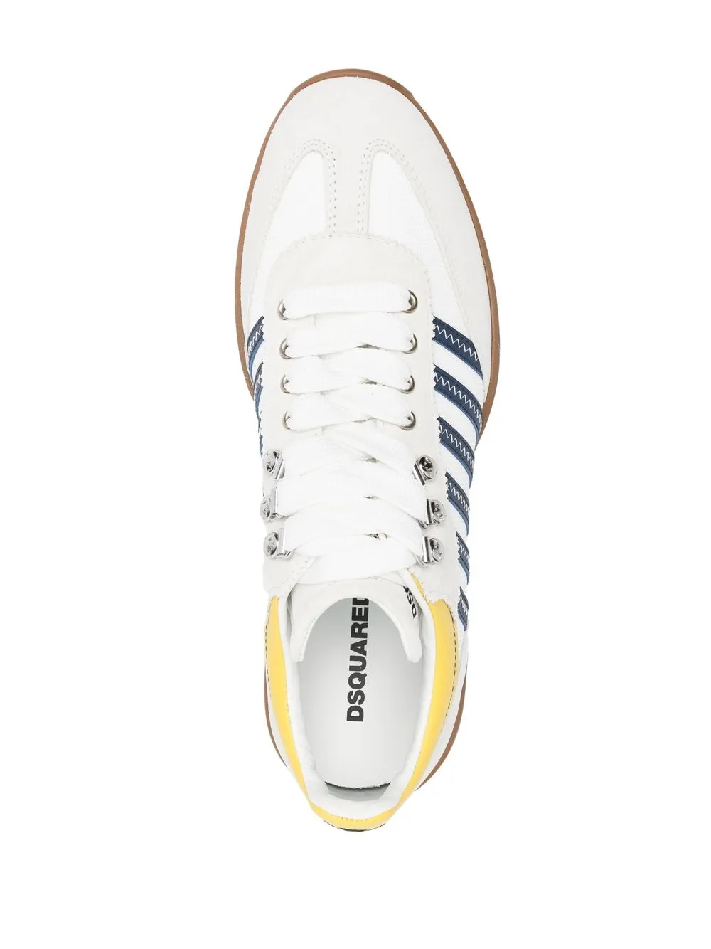 Dsquared2 Original Legend Low-top Sneakers In Weiss