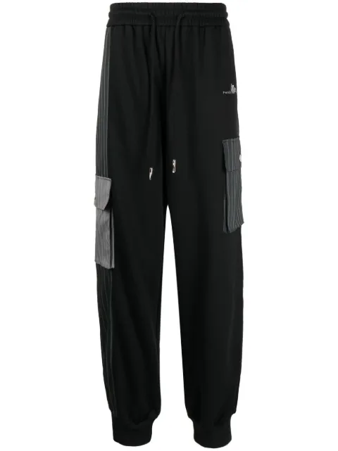 Feng Chen Wang cargo panelled trousers