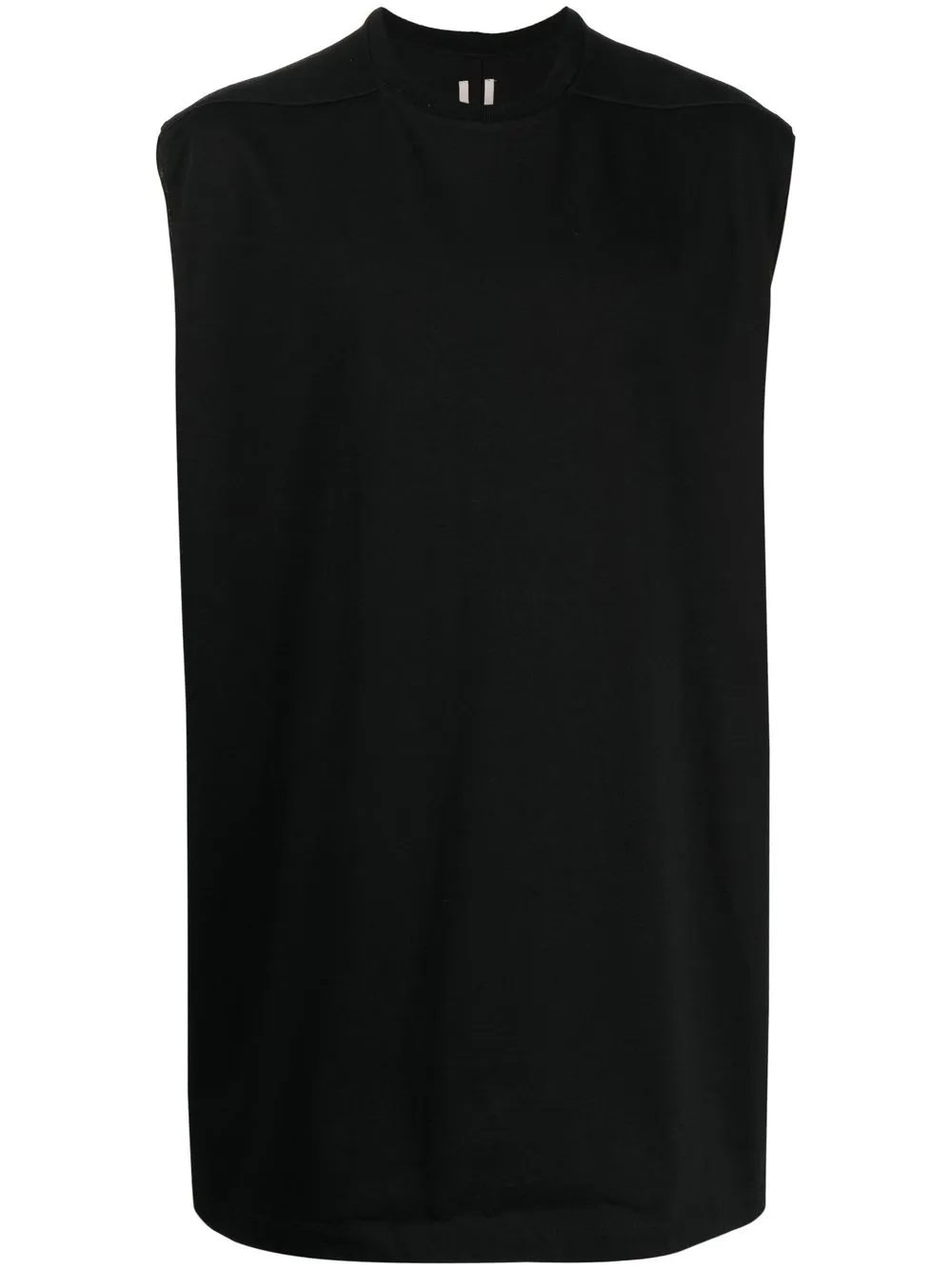 

Rick Owens round neck tank top - Black