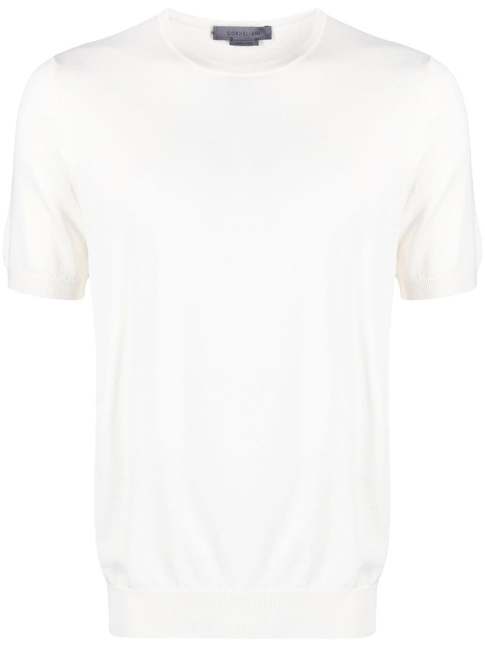 

Corneliani round-neck short-sleeve T-shirt - White