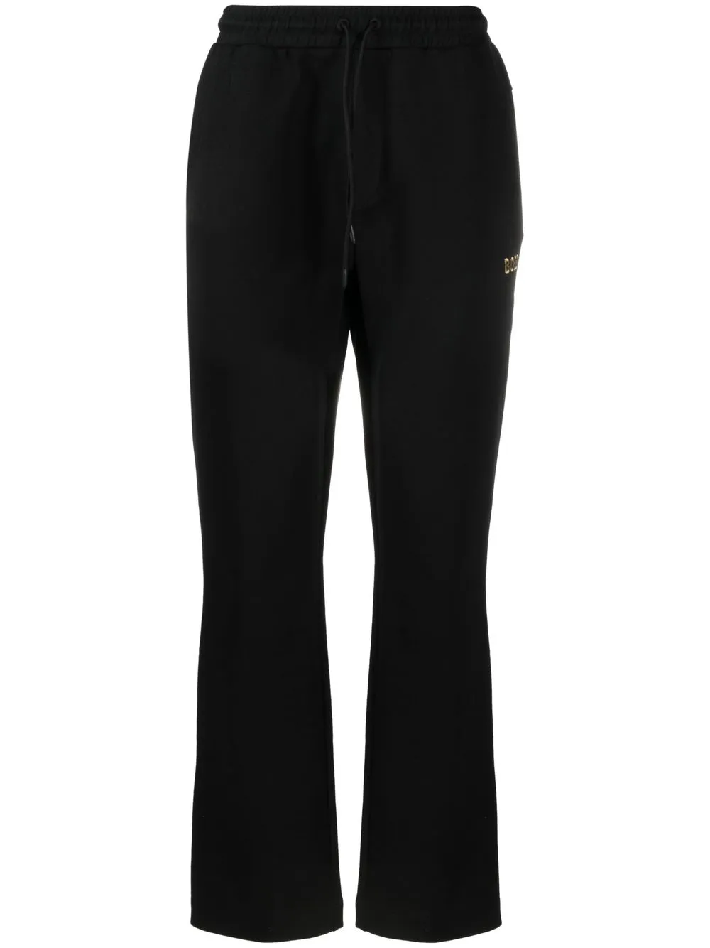 

BOSS logo-embroidered track pants - Black