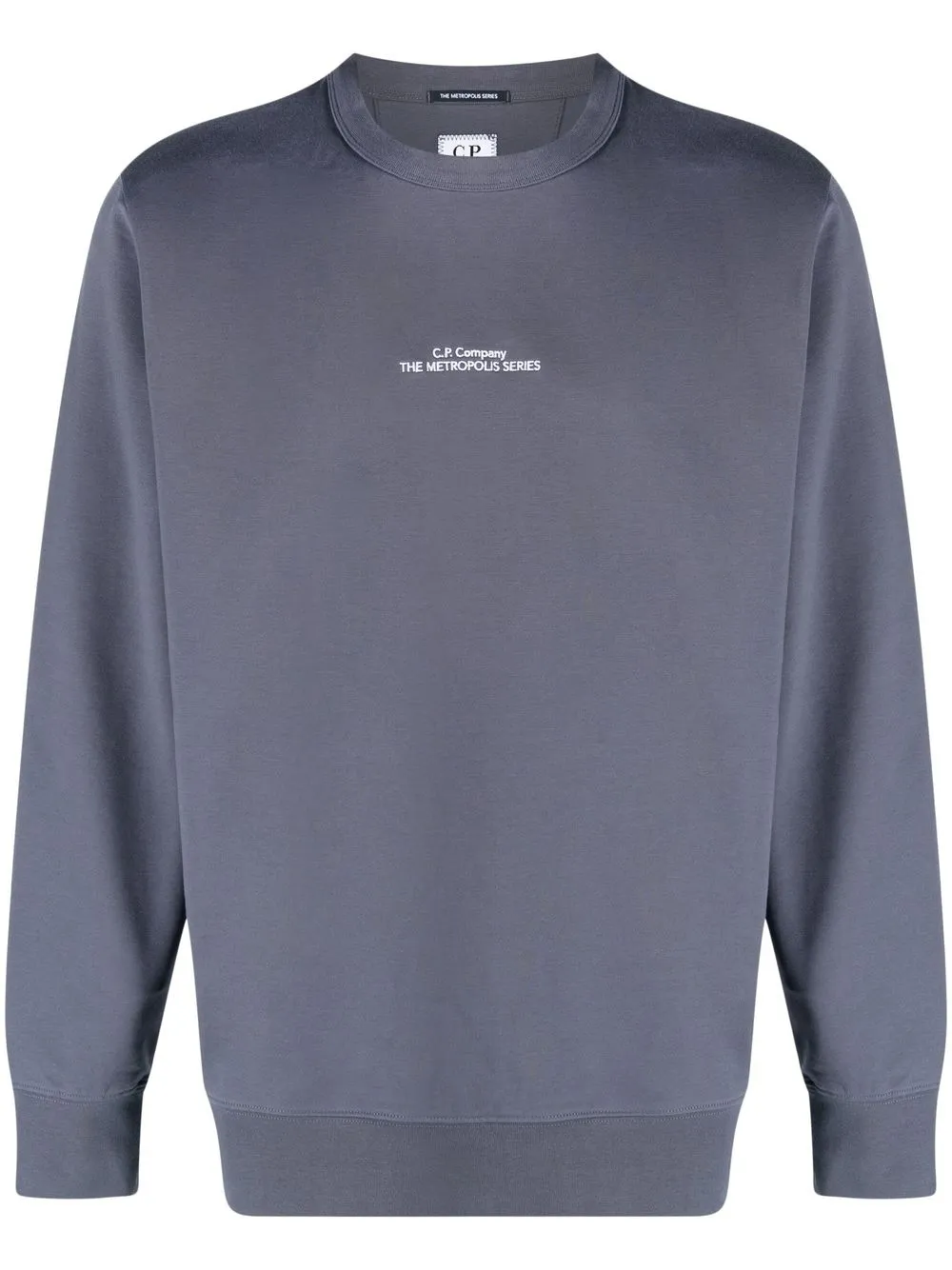 

C.P. Company Metropolis logo-embroidered fleece sweatshirt - Grey