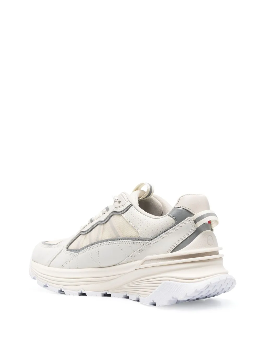 Moncler Low-top Sneakers Lite Runner Polyester In White