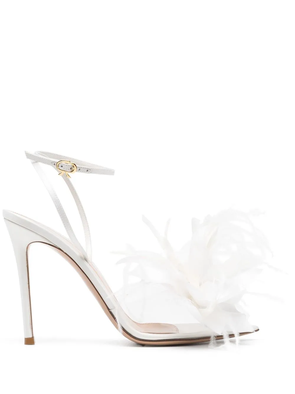 

Gianvito Rossi sandalias con hebillas - Blanco