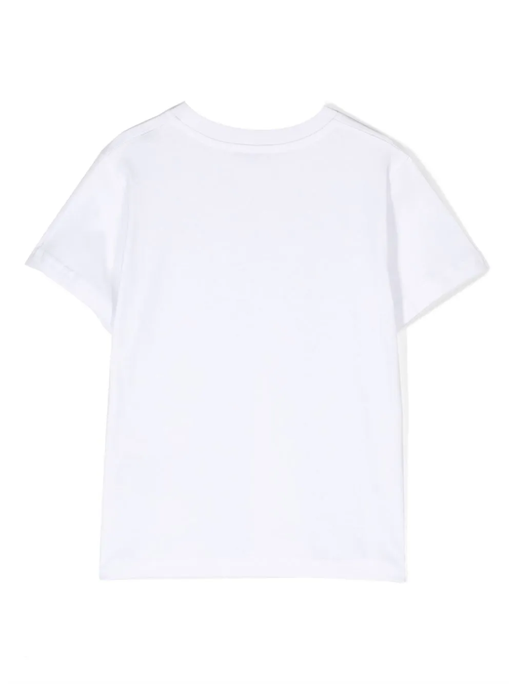 Moncler Enfant T-shirt met logopatch - Wit