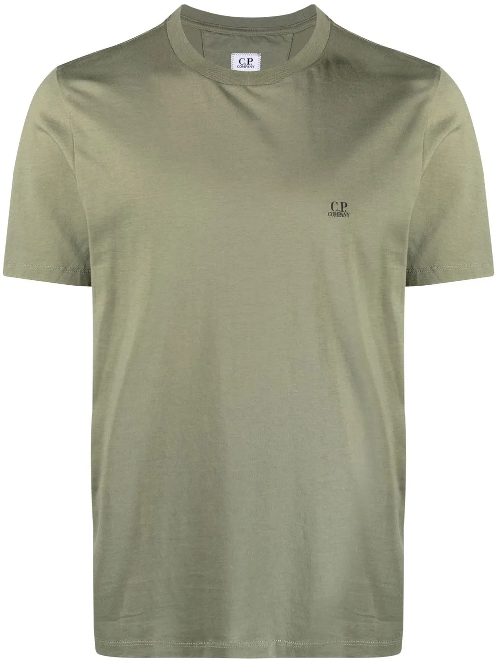 

C.P. Company logo-print cotton T-shirt - Green
