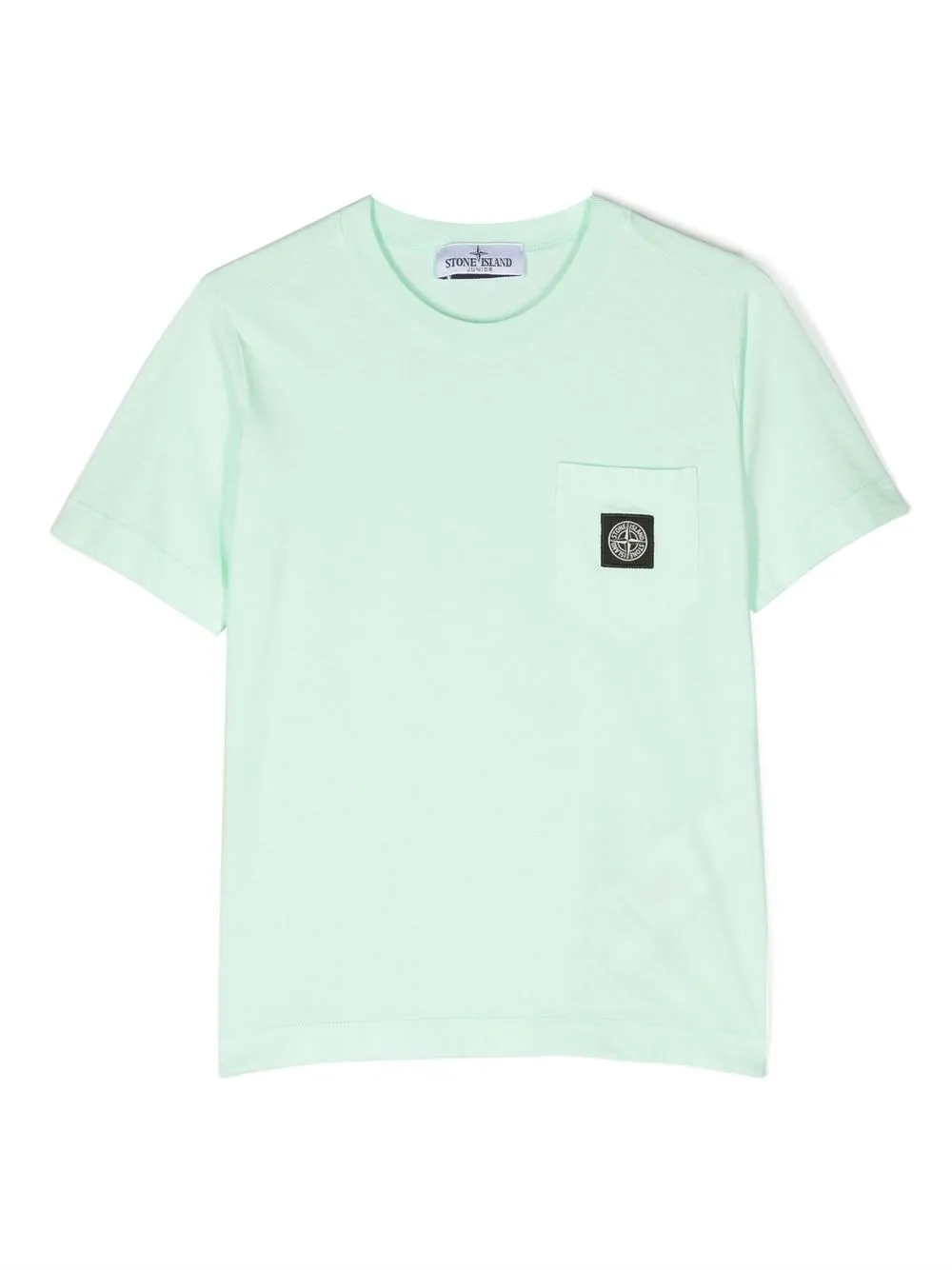 

Stone Island Junior Compass-patch patch-pocket T-shirt - Green