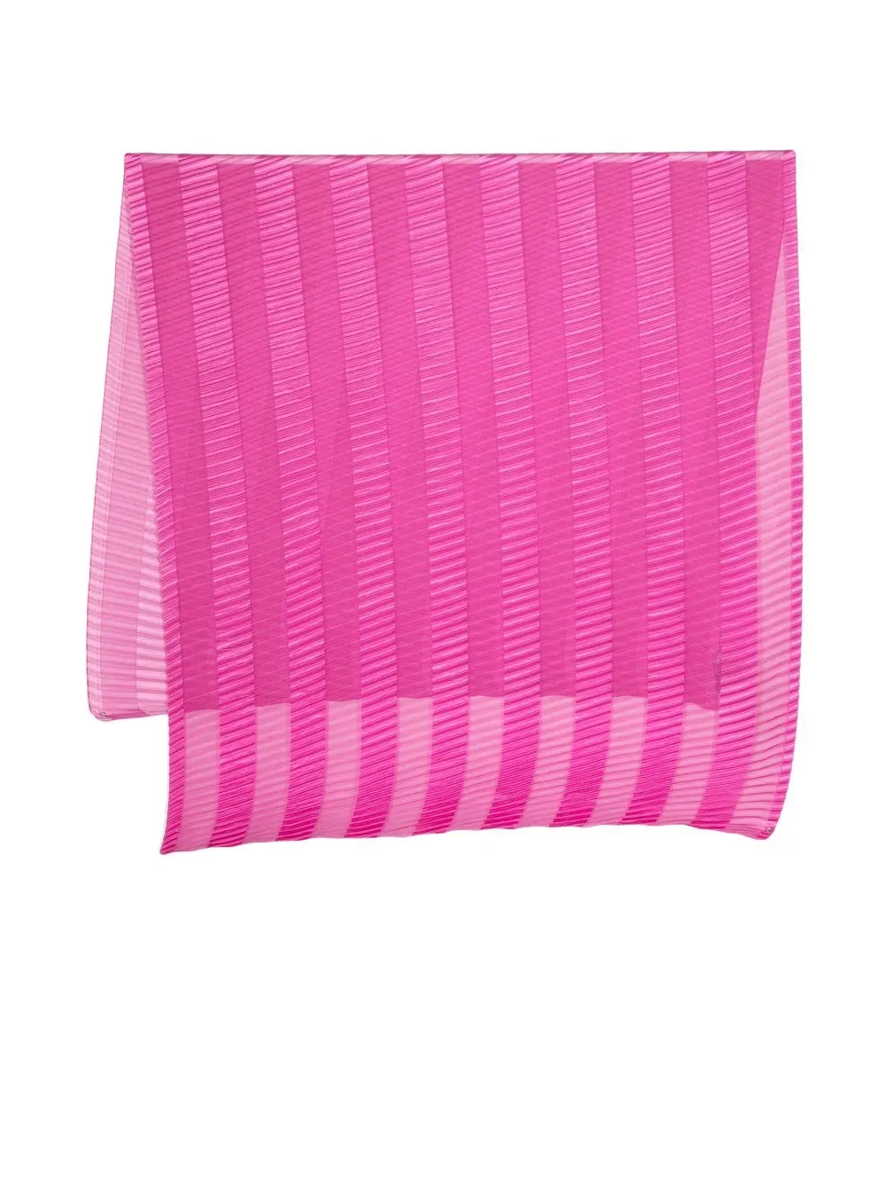

Emporio Armani plated satin scarf - Pink
