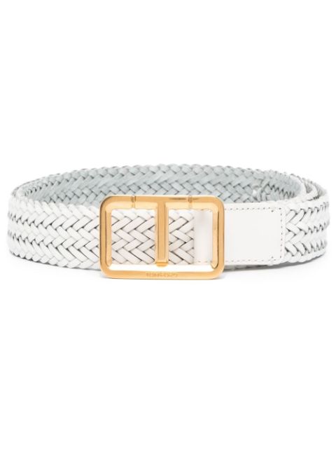 TOM FORD interwoven leather belt Men