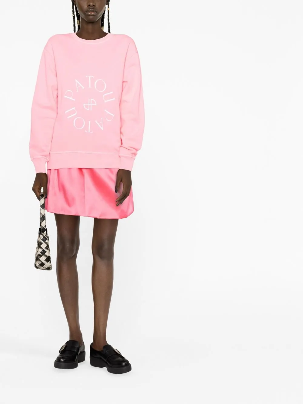 Patou Sweater met ronde hals - Roze