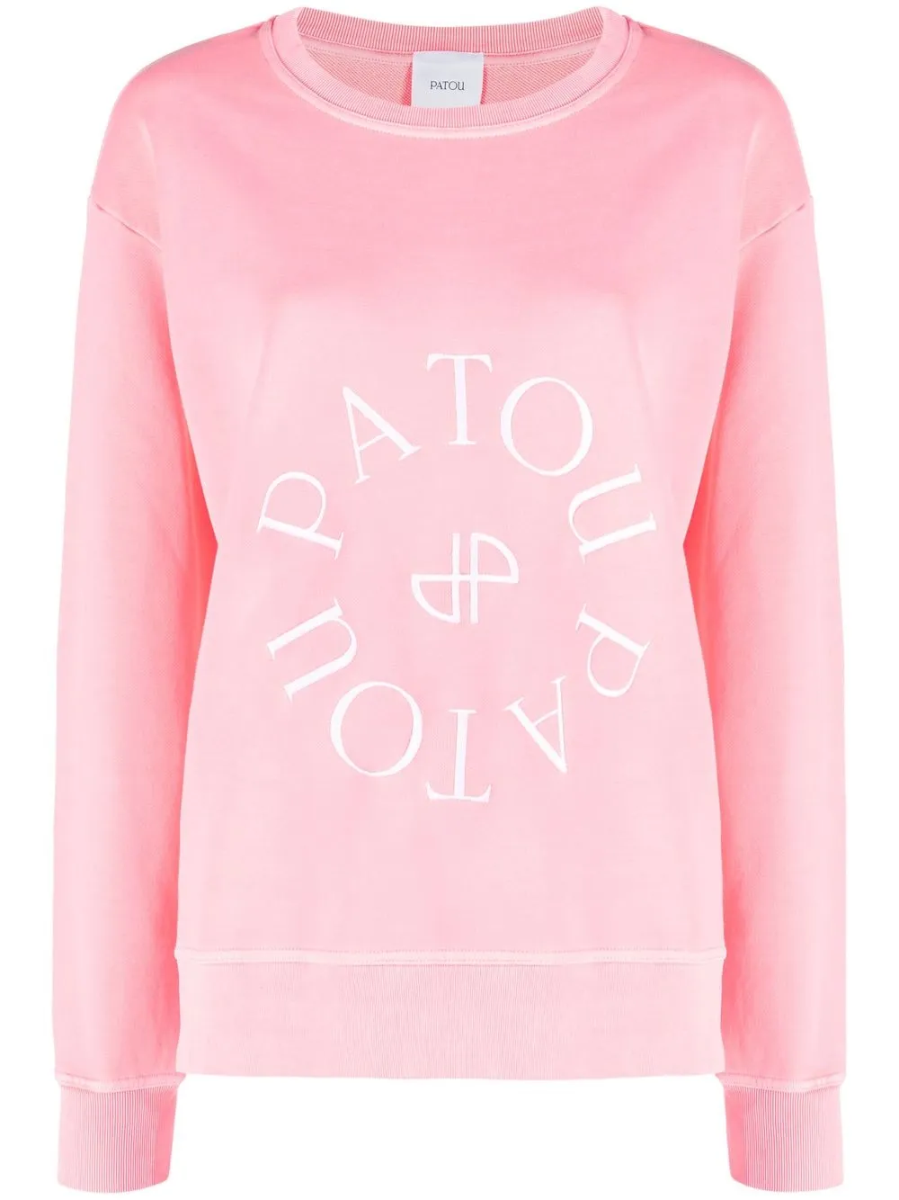 

Patou logo-print sweatshirt - Pink