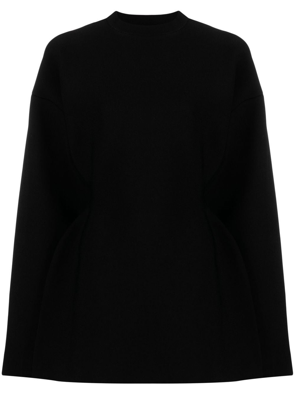 Balenciaga mock-neck knitted jumper - Black