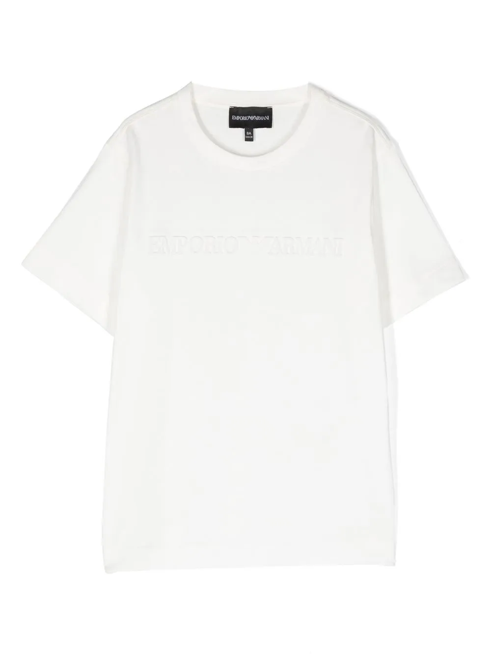 

Emporio Armani Kids debossed-logo cotton T-shirt - White