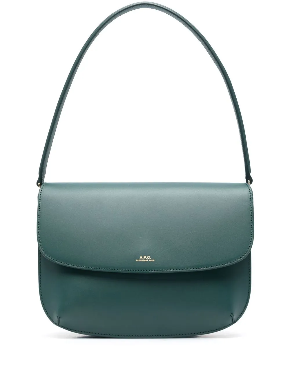

A.P.C. Sarah leather shoulder bag - Green