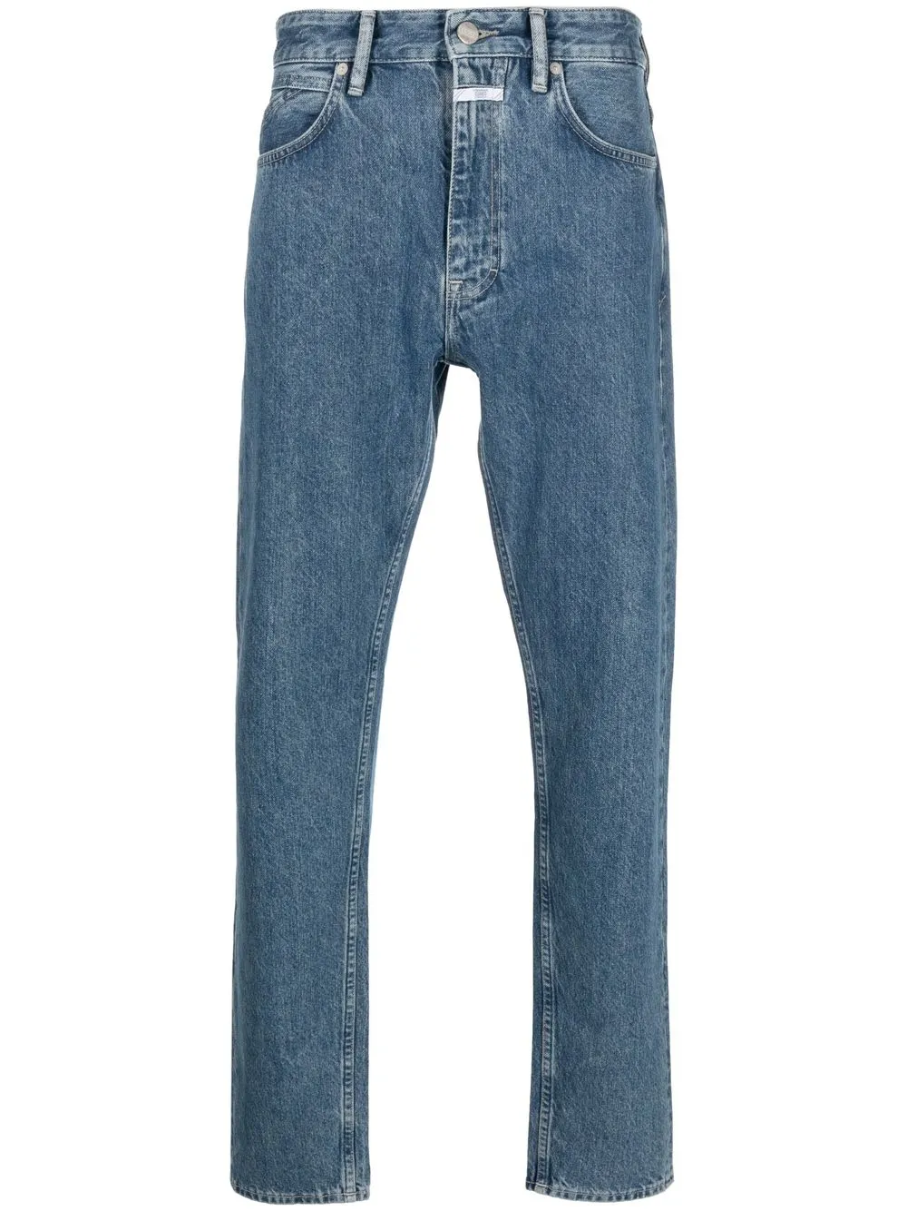 

Closed mid-rise straight-leg jeans - Blue
