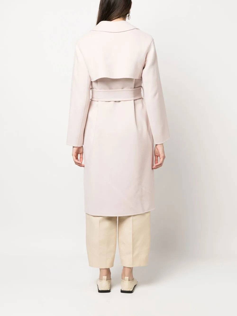 Theory Wrap Trench Coat In Pink & Purple ModeSens