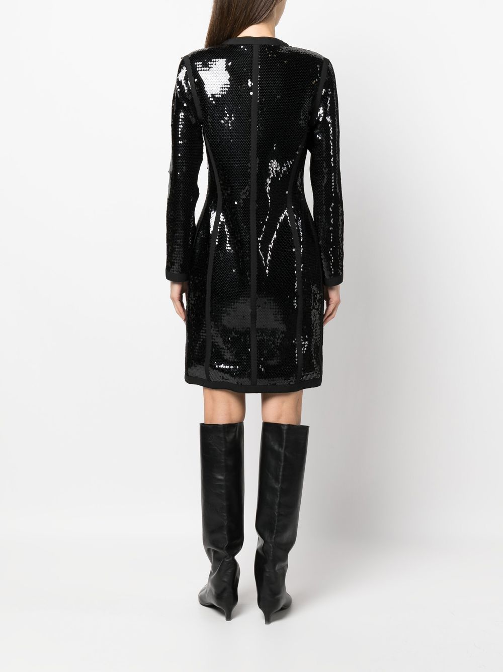 CHANEL 1990s sequin-embellished coat Women