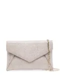 Stuart Weitzman Loveletter metallic clutch bag - Gold