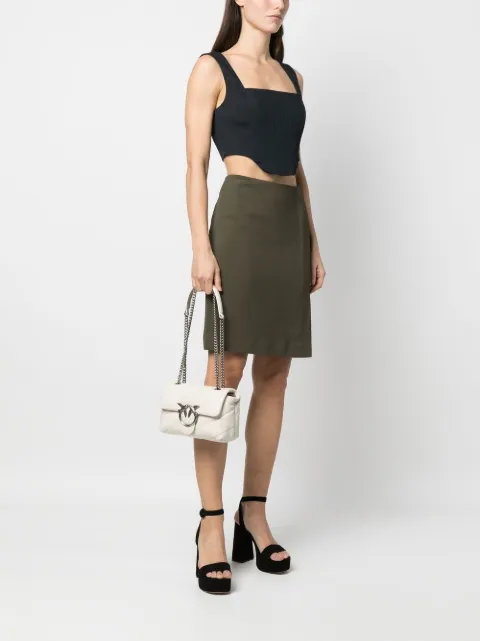 PINKO quilted sheepskin shoulder bag 100039A0F2Z14O - 1