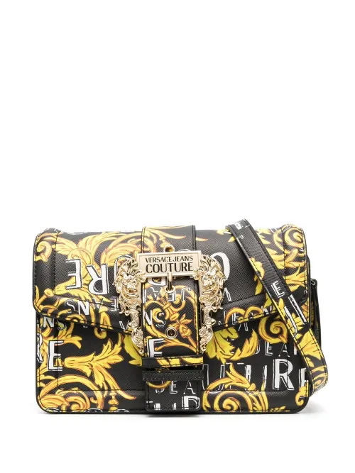 Sac à bandoulière à imprimé Barocco - Versace Jeans Couture - Modalova